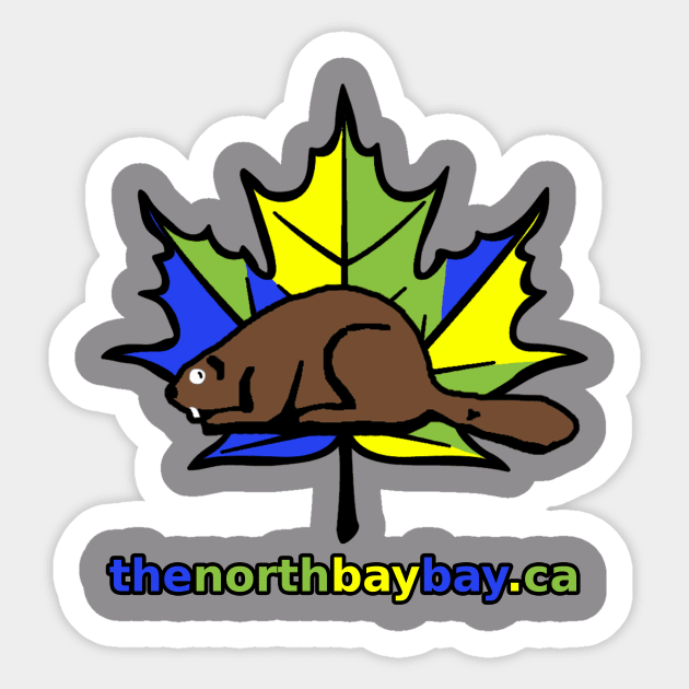 Classic North Bay Bay Logo Sticker by TheNorthBayBay